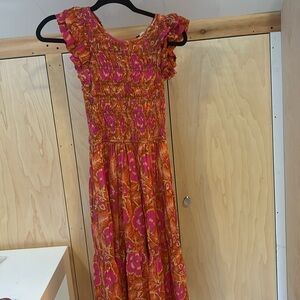Cleobella Ankle Dress,  Floral print, size xs